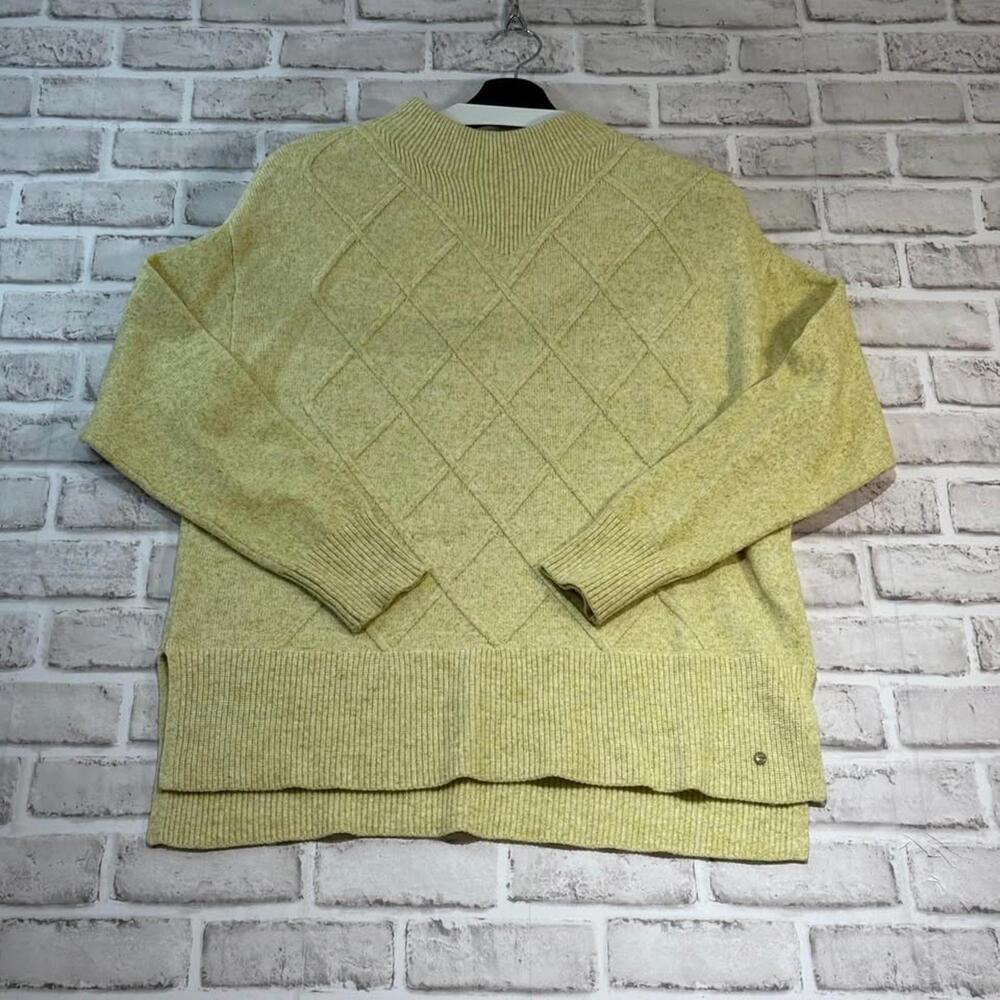 Olsen Cora‎ Relaxed Fit Sweater Women's Size L/14 Butter Yellow